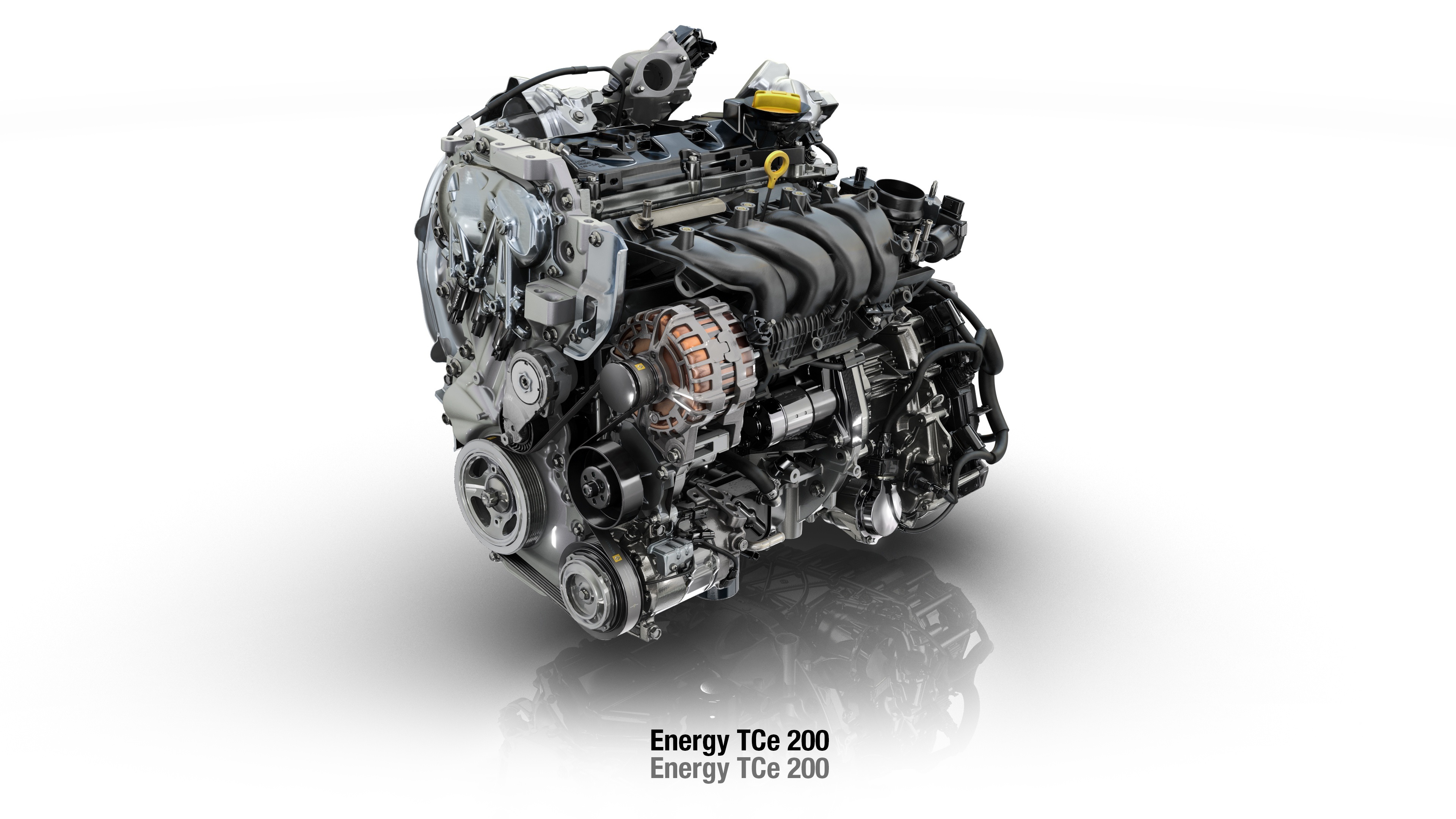 1.6TCe 200k (obrázek 205k verze není k dispozici, motor však bude vypadat stejně).