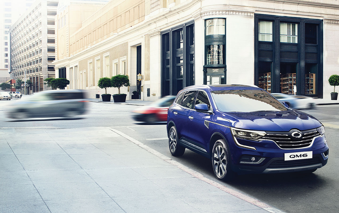 Renault Koleos jako korejský Samsung QM6.